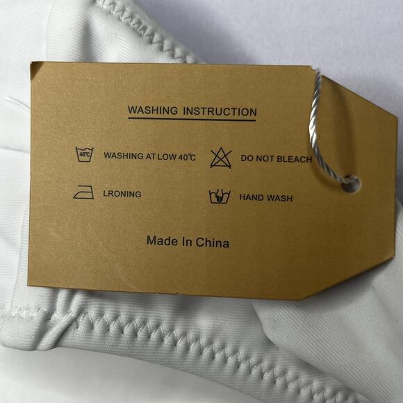 Hilinker White Cutout One Piece One Shoulder Swimsuit New S - Picture 6 of 7